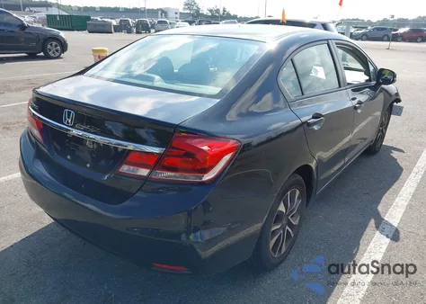 2013 Honda Civic Ex из США, поврежденный, VIN 2HGFB2F82DH536903